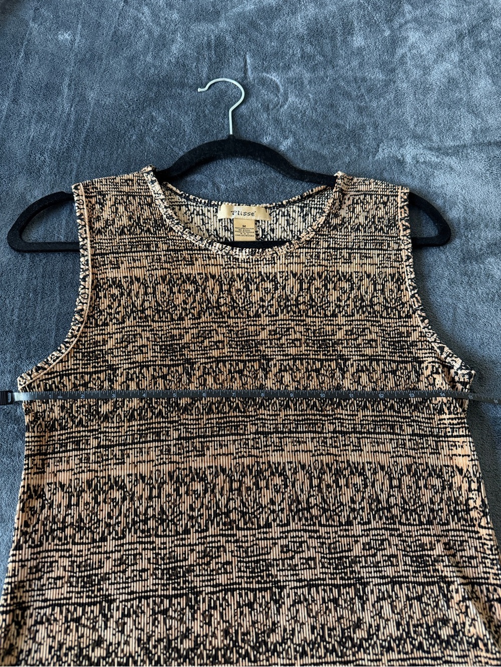 ✨Sleeveless Tank Top - Neutral Pattern - Picture 3 of 5